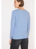 Cecil Strukturpullover in Blau