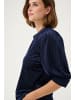 Kaffe Bluse langarm KAcaca Loose fit in Midnight Marine CC