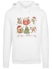 F4NT4STIC Hoodie Jingle All The Way Christmas Groove in weiß