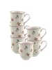 Villeroy & Boch 6er Set Henkelbecher Petite Fleur 300 ml in weiß