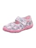 superfit Hausschuh BONNY in Grau/Rosa