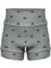 Hummel Kinder Badeshort "Hmlmini Neoprene Aop Swim Shorts" in Grün