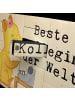 Mr. & Mrs. Panda Weihnachtskalender Fuchs Beste Kollegin der Wel... in Weiß