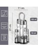 Ritzenhoff & Breker 5er Set Menageset Basic transparent-silber in transparent-silber