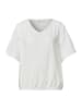 Street One V-neck Blouse w overlap in Off White