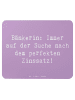 Mr. & Mrs. Panda Mouse Pad Spruch Bänkerin Zinssatz mit Spruch in Lavendeltraum