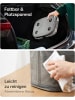 Praknu Einkaufskorb Faltbar – 2 in 1 Erweiterbar 25L auf 35L Waschbarer Bezug
