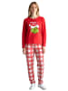 The Grinch The Grinch Schlafanzug Perfectly Grinchy Pyjama Set Langarm in rot