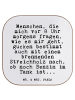 Mr. & Mrs. Panda Untersetzer für Gläser Menschen, die mich vor..... in Weiß