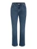 Vila Straight Fit Jeans in Medium Blue Denim