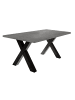 58 aufm Kessel ESSZIMMERTISCH Eike 8 200 x 100 x 75 Esstisch Schwarzstahl/Graphit