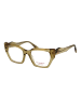 Ana Hickmann Damen Optische Fassungen Katzenauge Gelb