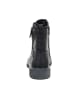 Tom Tailor Schnürstiefeletten in Schwarz