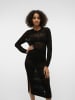 Vero Moda Strickkleid in Black