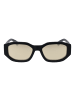 Superdry Frauen Sonnenbrille Oval Schwarz