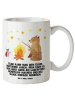 Mr. & Mrs. Panda JumboTasse Bär & Marienkäfer Lagerfeuer mit Spruch in Weiß