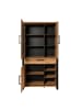 ebuy24 Vitrinenschrank Enna Mango 106 x 45 cm