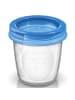 Philips Avent 10-tlg. Mehrwegbecher-Set für Muttermilch in blau