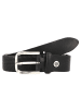 b.belt Vince Gürtel Leder schwarz