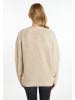 myMo Damen Strickpullover in Creme