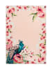 Kenda Sand Kurzflor Teppich Blossom 125 in multi - creme - rechteckig