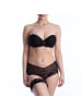 Selene 2tlg. Set: Push-up-BH + Culotte-Slip in Black