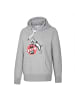 Fußballverein 1. FC Köln Hoodie "Hoodie Basic" in Grau