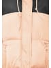 myMO ATHLSR Damen Wattierte Steppjacke in Pfirsich Schwarz