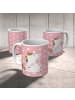Mr. & Mrs. Panda Tasse Einhorn Näherin ohne Spruch in Rot Pastell