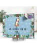 Mr. & Mrs. Panda Adventskalender Hund Streicheln mit Spruch in Eisblau
