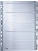 Leitz Register A4 1-20 160g/qm Karton grau