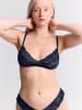 Erlich Textil  FLUID LACE BÜGELLOSER BH in mitternachtblau