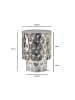 FineBuy Beistelltisch in Silber / Aluminium / 36x36x50