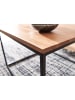 FineBuy Couchtisch in Braun / Akazie / 60x60x41