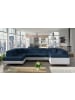 MF Design Lavin Recamiere Links in Navyblau -  (L) 340 x (B) 340 x (H) 90 cm
