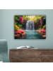 MuchoWow Leinwand bilder Tropischer Wasserfall (BxH)
