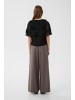 Karen By Simonsen Kurzarm-Bluse KBFrederikke Feminine in Meteorite
