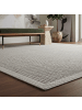 KADIMA DESIGN Teppich Outdoor Waschbar Einfarbig DAFNE Strapazierfähig OEKO-TEX in Grau
