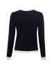 Marie Lund Strickjacke in marine - 0006