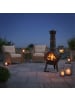 relaxdays Terrassenofen in Bronze - (B)53 x (H)110 x (T)44 cm