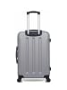 BlueStar Mittelgroßer Koffer MADRID in Grau (64L)