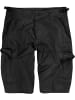 Normani Outdoor Sports Herren US Bermuda Ripstop Shorts Azizia in Schwarz