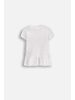 Coccodrillo T-Shirt mit kurzem Ärmel in weiß