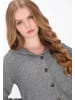DreiMaster Women Cardigan in grey melange