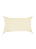 relaxdays Sonnensegel in Beige - 2 x 4 m