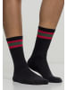 Urban Classics Socken in black/firered/green