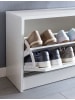 FineBuy Schuhschrank in Weiß / Spanplatte / 80x24x47