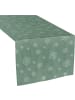 Erwin Müller Jacquard, Baumwollmischung Tischläufer Marbella in salbei