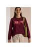 Cecil Sweatshirt in red wine