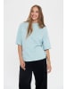 SAINT TROPEZ Sweatshirt NoreenSZ Oversize fit in Sterling Blue